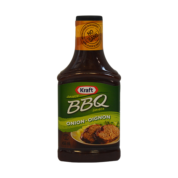 craft bbq sauce onion oignon