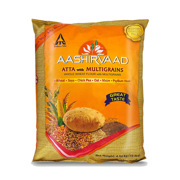 Aashirvaad Whole Wheat Atta 20lb