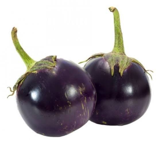 Round Brinjal Black